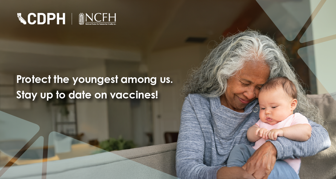 Protect the youngest among us. Stay up to date on vaccines!